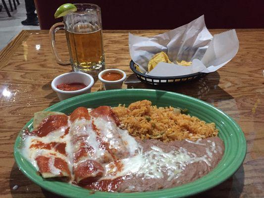 Beef Enchiladas