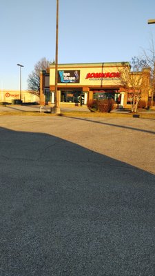 Empty parking lot. Like tgis every day...