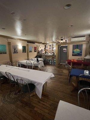 Our Private Back Room For private parties or catering