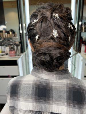 Bridal hairstyle