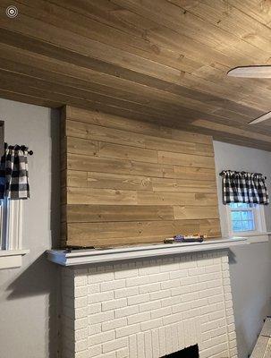 Shiplap ceilings