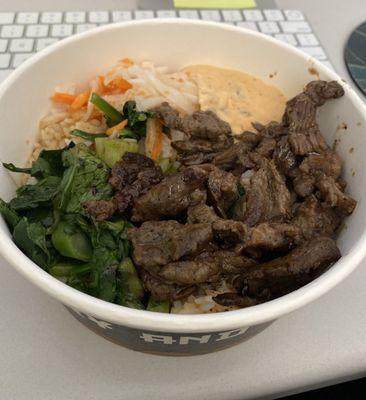 Sirloin Rice Bowl