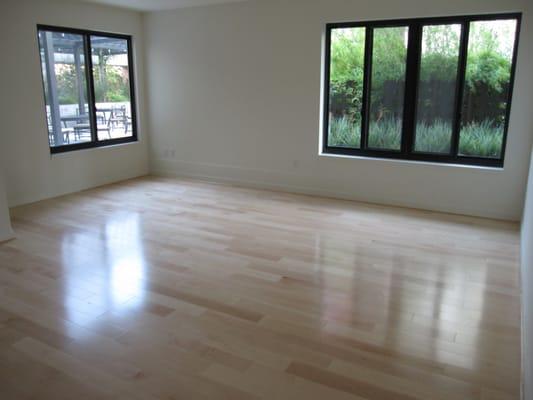 Hardwood supplied by Home Elements. (After)