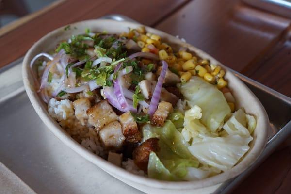 Salt & Pepper Pork Belly, Jasmine Rice