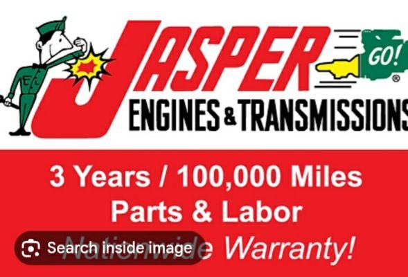 We sell and install Jasper Engines & Transmissions.