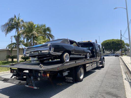 We tow classic cars as well