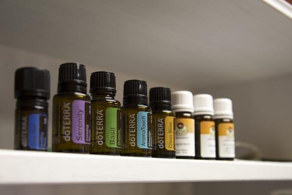 Many choices for aromatherapy