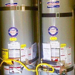 I single-handedly install 2 Water Heaters side by side without help.