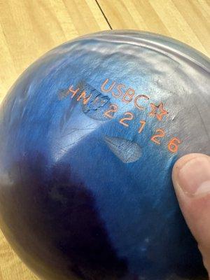 Don't bowl here with your own gear.