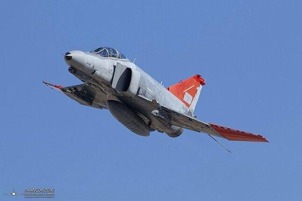 QF-4E Phantom II departing Rwy 22