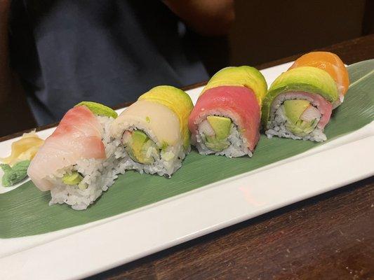 Another Rainbow Roll from another visit. Consistently fresh.