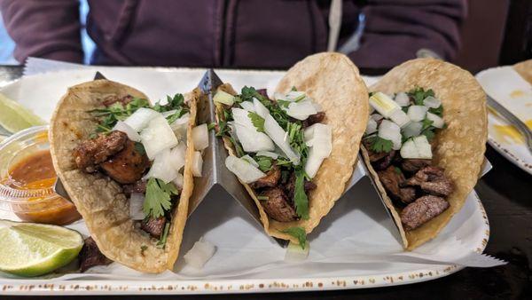 Steak tacos