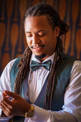 My wedding day locs