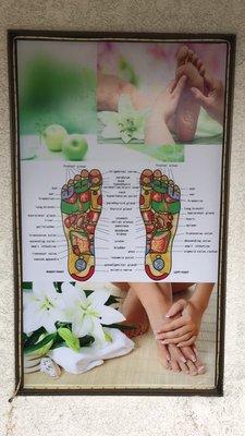 Half hour body and half hour feet reflexology give you the best experience of massage in all!