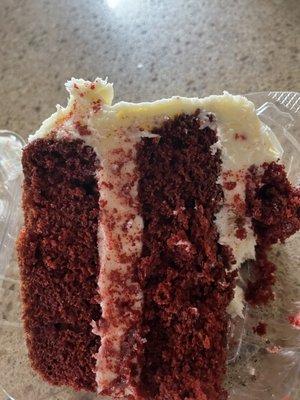 Red velvet cake cream cheese buttercream.