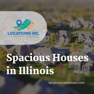 Blog cover for affordable spacious homes in Illinois