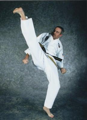 We get our kicks at Hudgens Martial Arts!