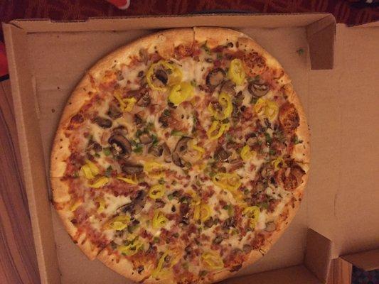 Large 5 topping