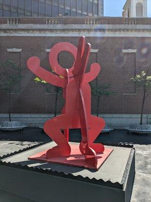 Figure Balancing on Dog, 17 State Street, New York