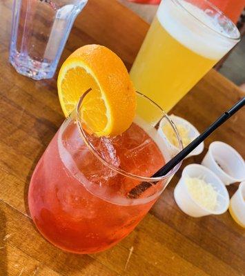 Aperol & Draft Beer