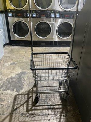 Basket to move washing/laundry between washers/dryers and your own personal sorting section