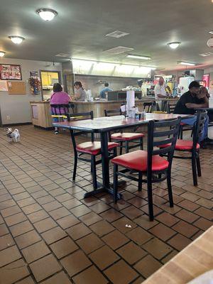 Dining area