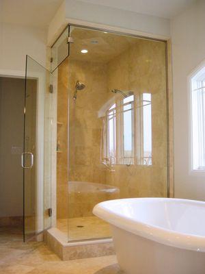 Frameless Shower Enclosure