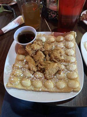 chicken and waffle