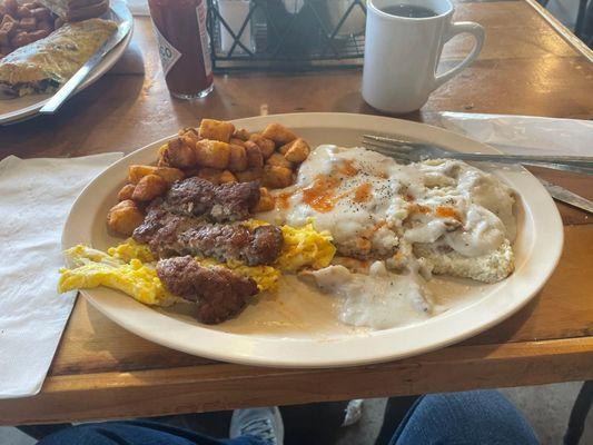 Biscuits and gravy