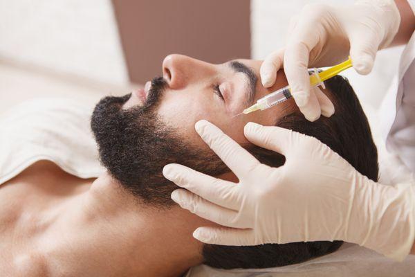 We love seeing our male patients in for botox, fillers, laser, & more!