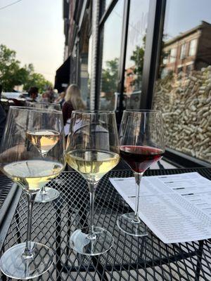 Create your own wine flight! Half pour flight - $18