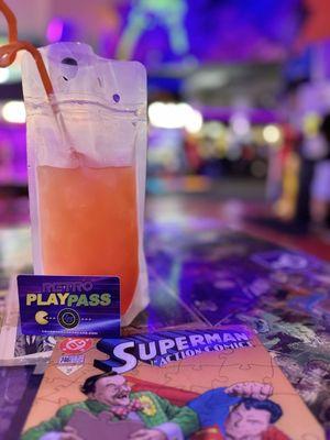 Drinks and play pass