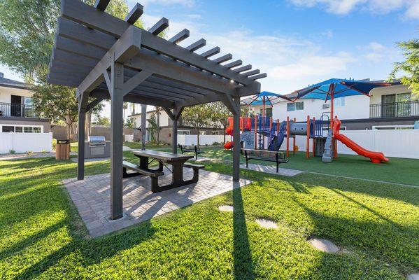 Enjoy time with the entire family at our community playground