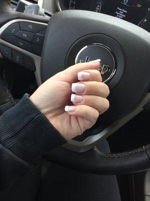 Gel French manicure $30