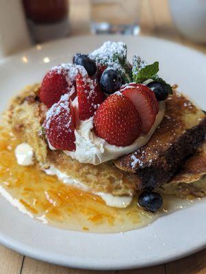 Bread pudding french toast