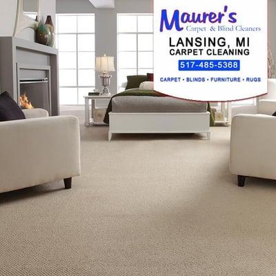 Carpet cleaning Lansing, MI by Maurer's Carpet & Blind Cleaners. Call us for professional carpet cleaning: 517-485-5368