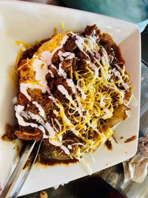 Texan bbq baked potato