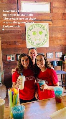 Fallbrook Athletes and parents love Herbalife