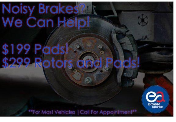 Unbelievable Brake Prices!