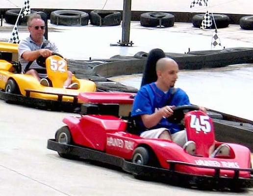 3 Go Kart Tracks + Jr. Karts, Laser Tag Arena,  2 Miniature Golf courses, rides, games, plus picnic grounds