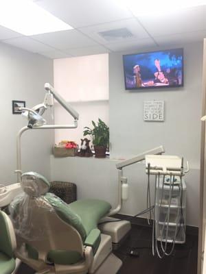 Kid-friendly treatment room