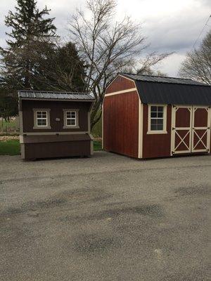 Big selection of sheds