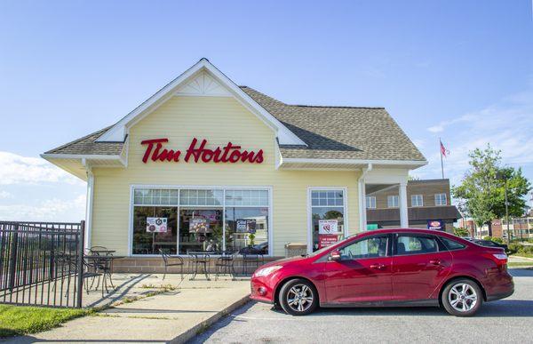 Tim Hortons' on Main Street, Bangor, ME 04401.