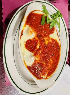 Cheese Stuffed Shells Parmigiana