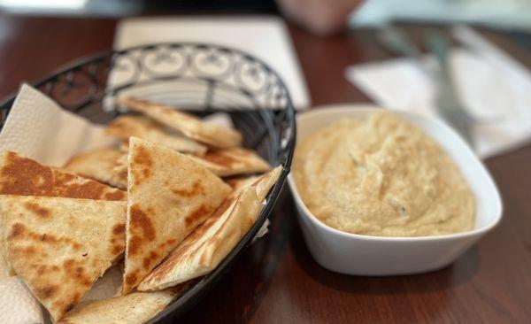 Eggplant Dip - nice size portion