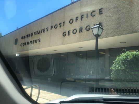 Columbus United States Post Office service