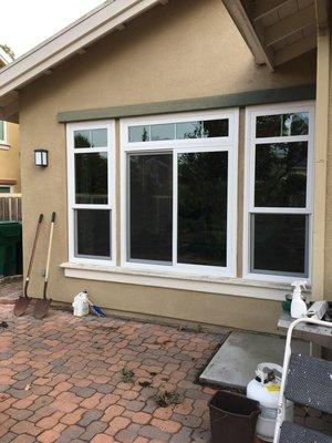 New Milgard Vinyl Windows installed in Orange County, CA