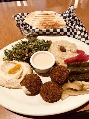 Appetizers sampler. EXCELLENT!