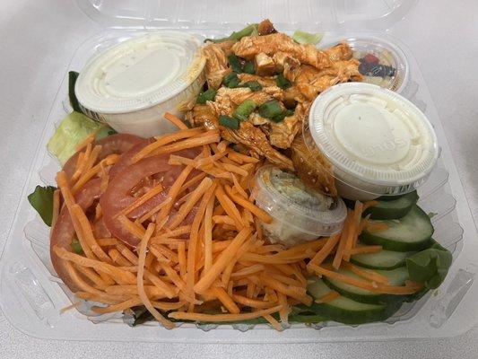 Buffalo Chicken Salad w/Ranch Dressing