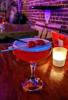 Raspberry Martini